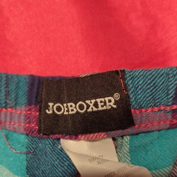 Joe Boxer Colorful Plaid Pajama Pants - Picture 2 of 2